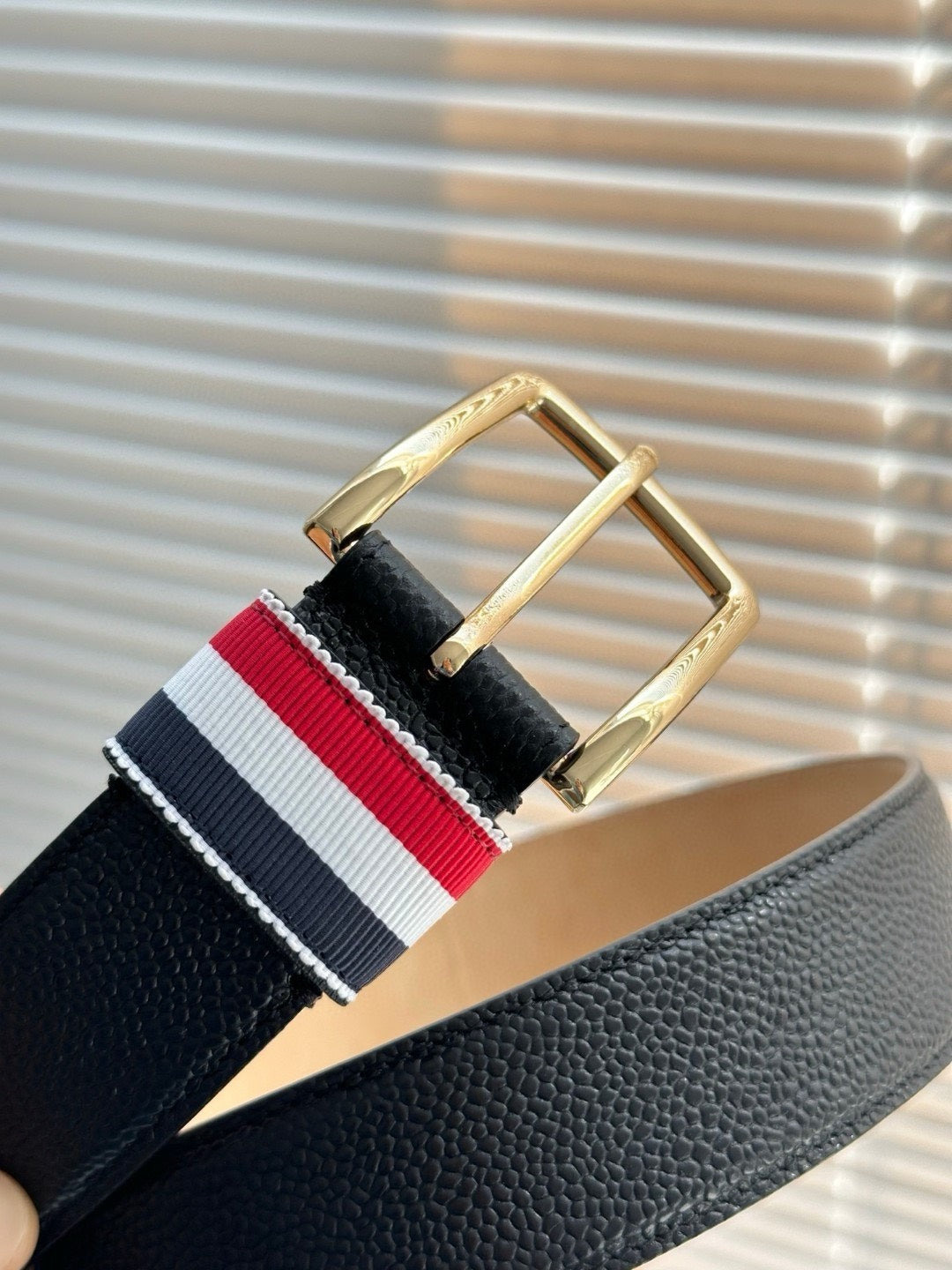 classic square toe belt THOM TREND
