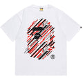 BAPE x Gran Turismo Stripe Ape Head Men's T-Shirt - White