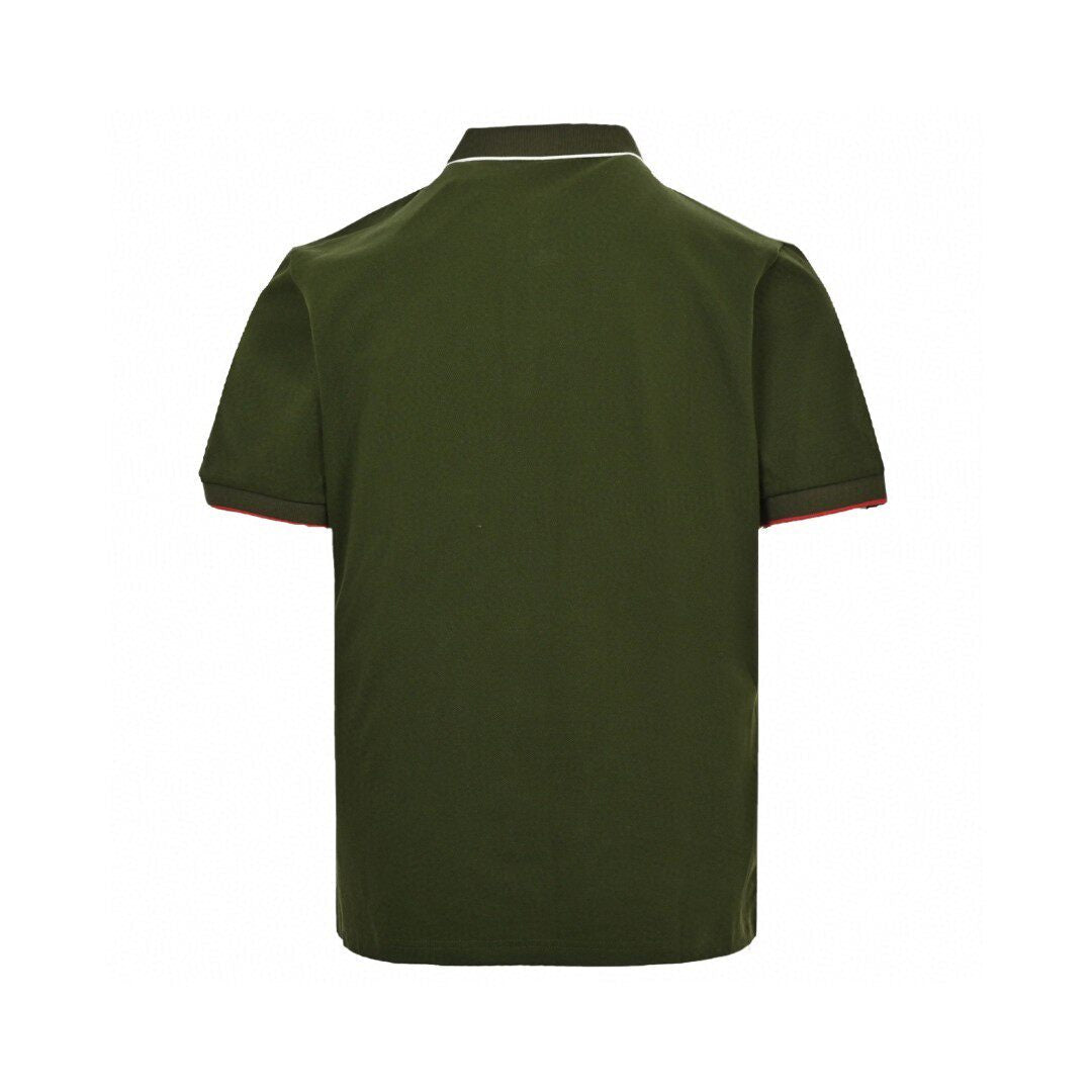 Men's Embroidered Polo Shirt — Cotton Piqué THOM TREND