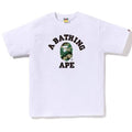 BAPE Woodland Camo College Men's T-Shirt - White