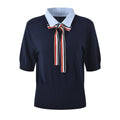 Women Ribbon POLO shirt - Image 9