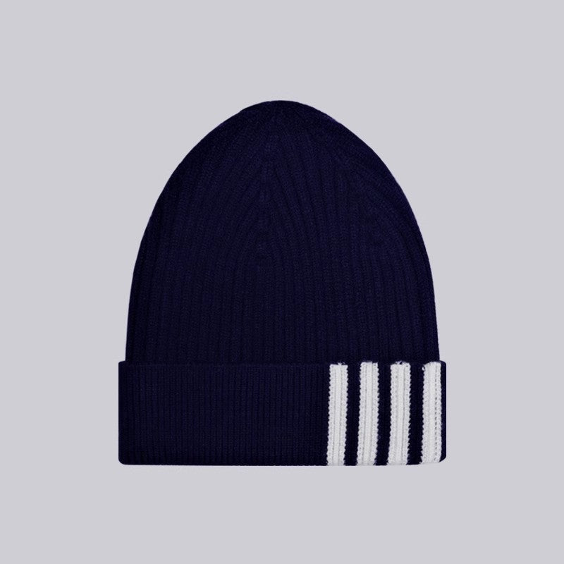Unisex four-stripe knitted hat THOM TREND