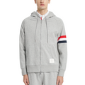Unisex jacket by Thom Browne, garment detail view