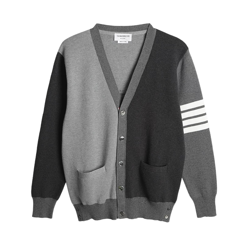 Sweater Jacket by Thom Browne, knitwear detail view