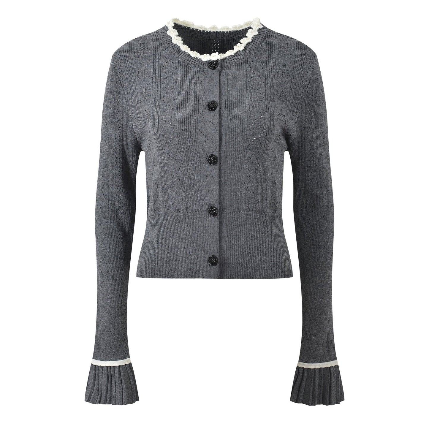 2025SS Cardigan + vest + skirt three-piece set THOM TREND