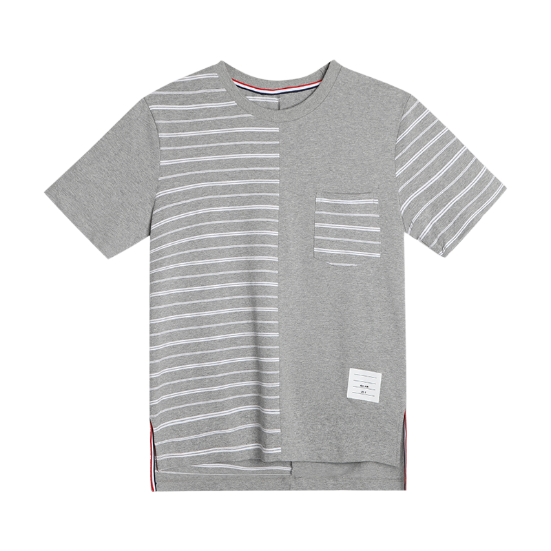 Short-sleeved T-shirt by Thom Browne, product detail view