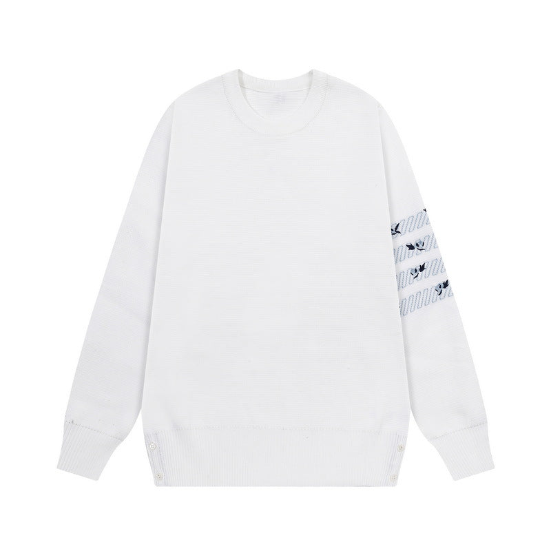Men's Sweater by Thom Browne, knitwear detail view