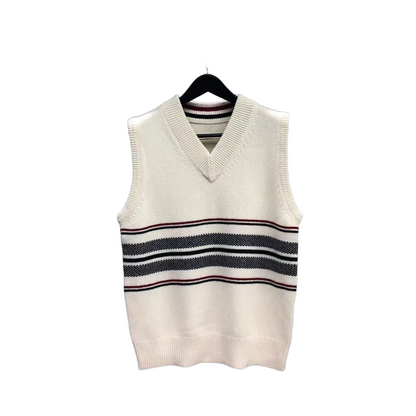2025SS  Bird's Eye Knit Vest THOM TREND