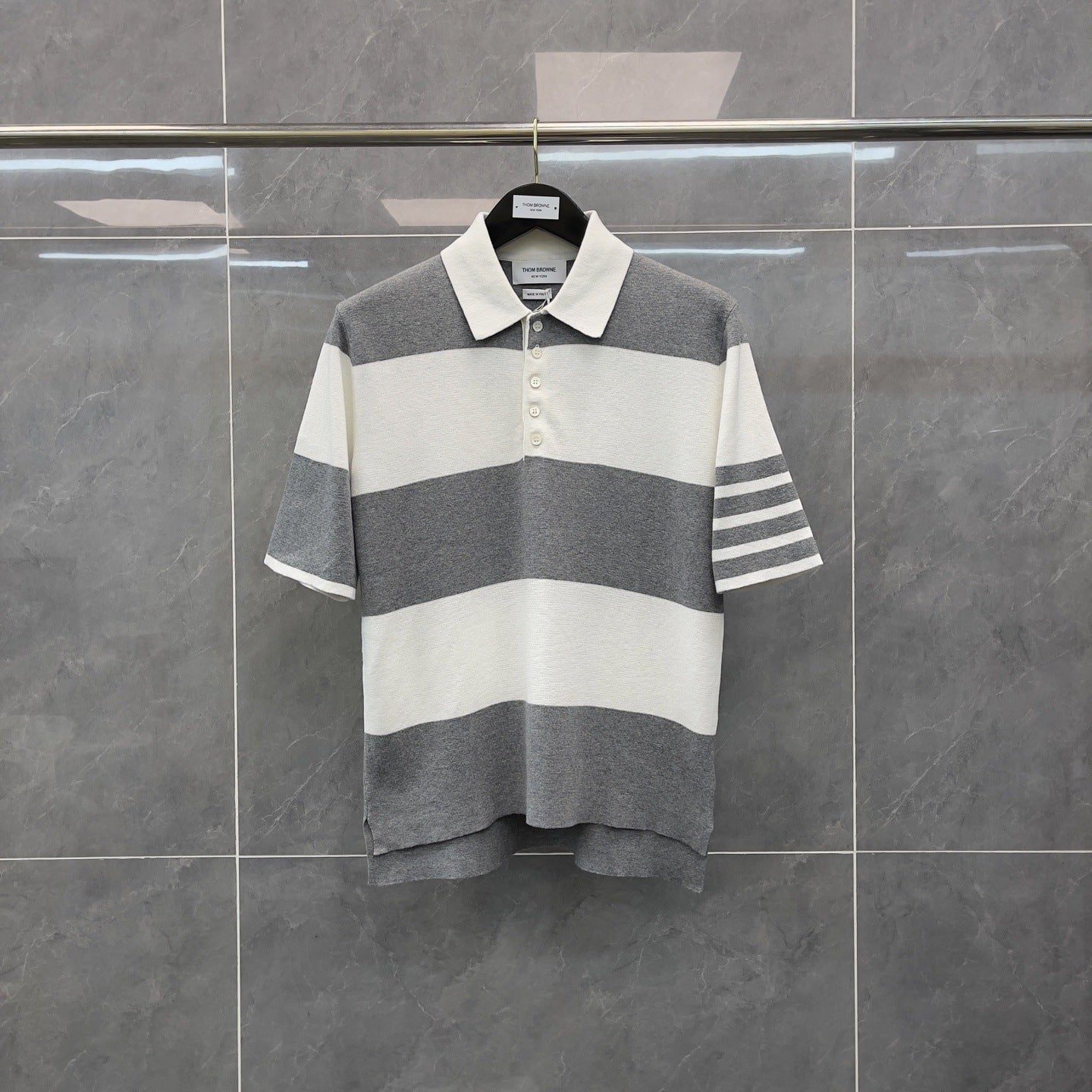 All-Over Embroidered Polo Shirt – THOM TREND（副本） THOM TREND