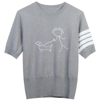 THOM Women's Tie Knot T-shirt（复制） THOM TREND
