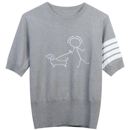 THOM Women's Tie Knot T-shirt（复制） THOM TREND