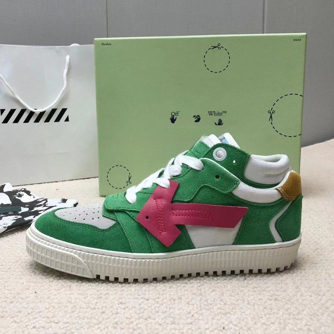OFF-Whlte sneakers #49 4-Bar