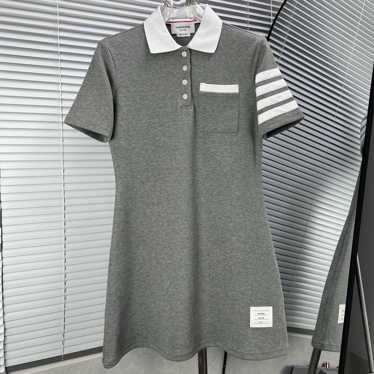 Striped V-Neck Sleeveless Knit Dress（副本） THOM TREND