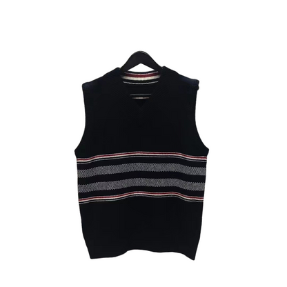 2025SS  Bird's Eye Knit Vest THOM TREND