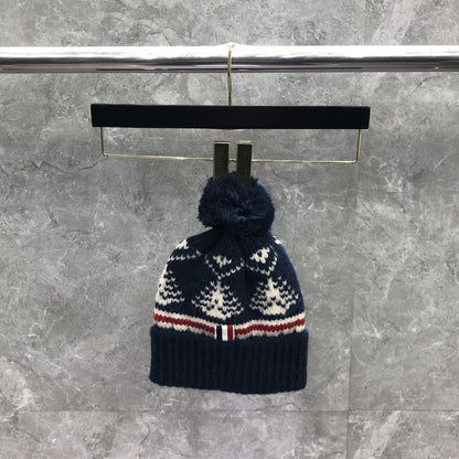 2025SS  Fair Isle hat THOM TREND