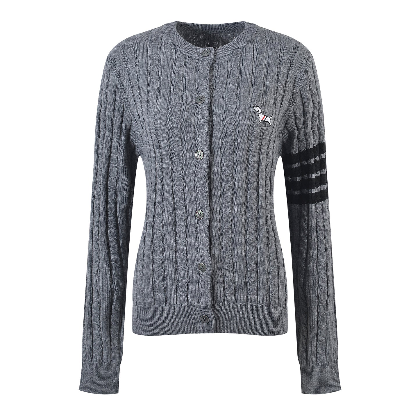Women's crew neck jacket