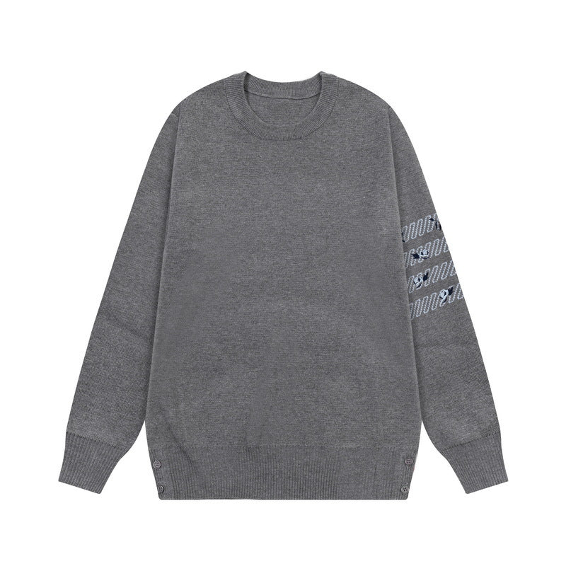 Men's Sweater by Thom Browne, knitwear detail view