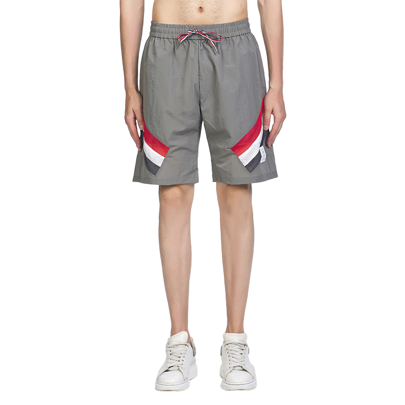 Thom Browne Style Men's diagonal striped beach pants - Image 2