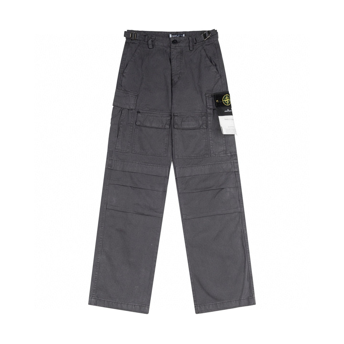 Stone Island Garment-Dyed Multi-Pocket Cargo Pants