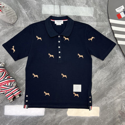 Sleeve Tape Turndown Polo Shirt – Unisex 2026（副本） THOM TREND