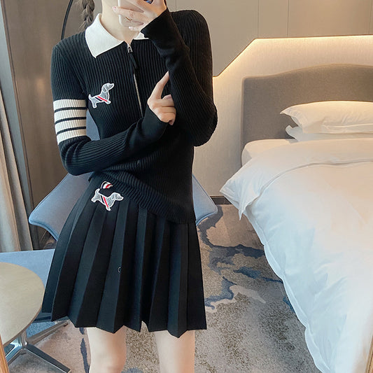 Knitted Polo Shirt