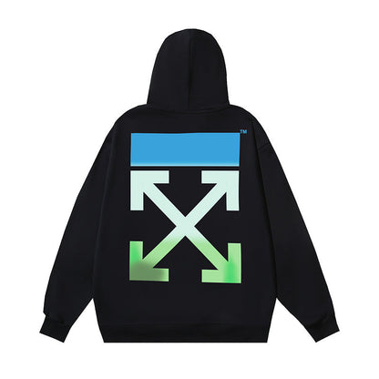 OFF Oversized Pullover Hoodie Light Luxury Station