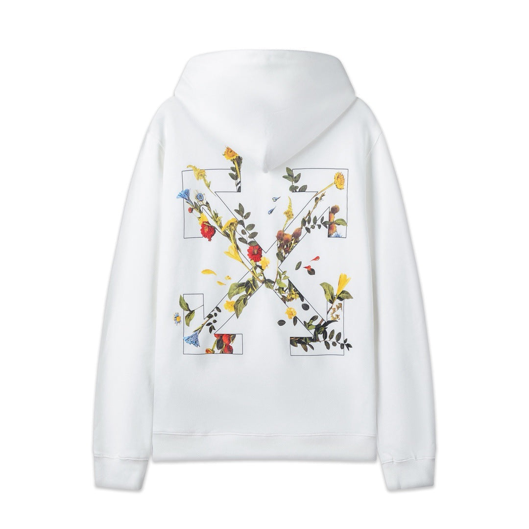 OFF Oversized Pullover Hoodie Light Luxury Station