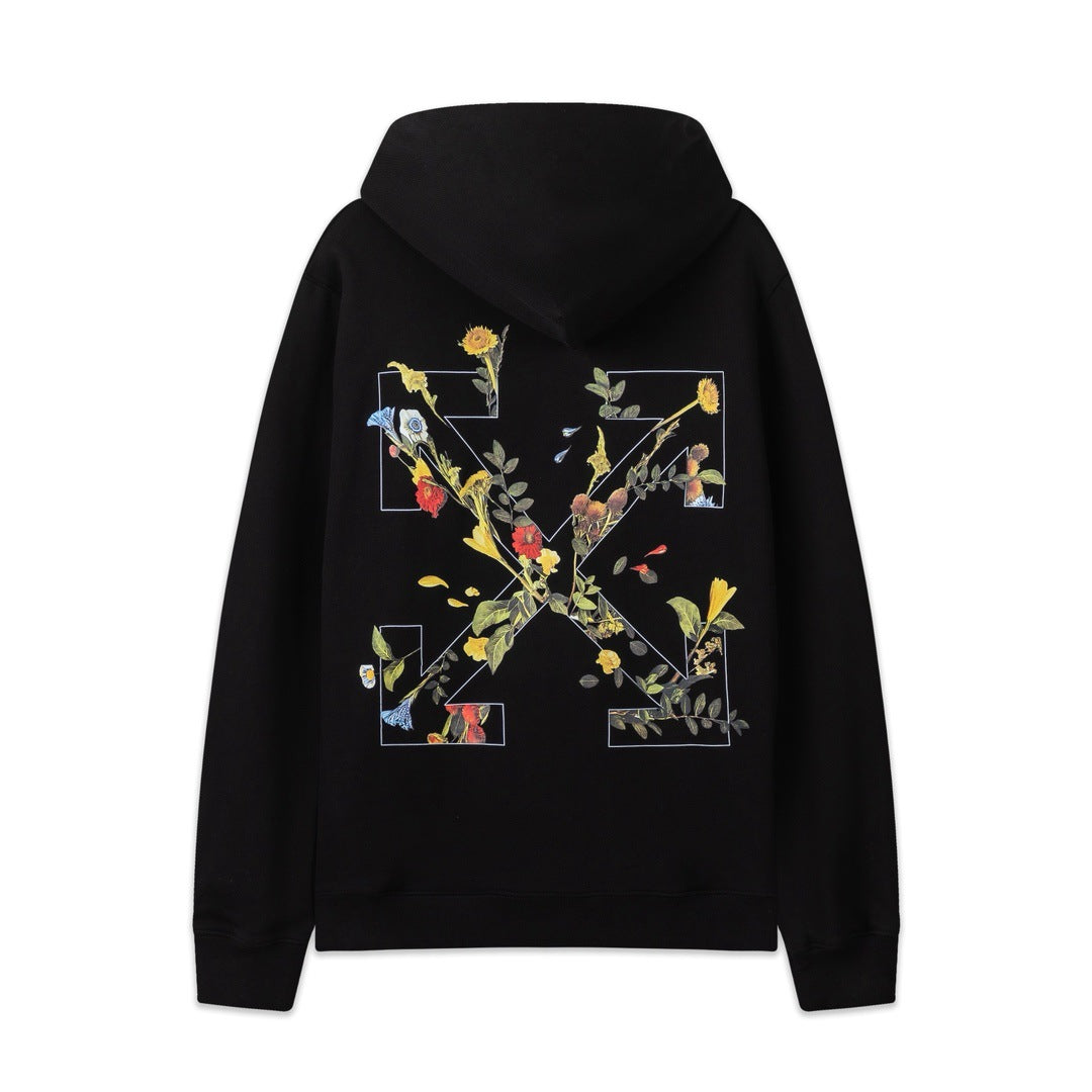 OFF Oversized Pullover Hoodie Light Luxury Station