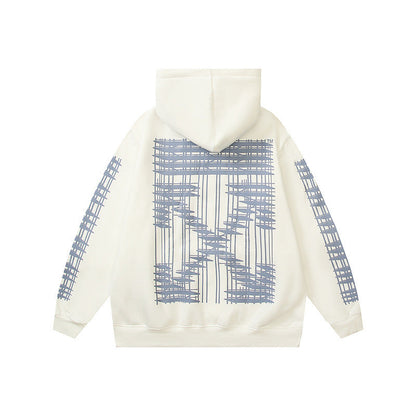 OFF Oversized Pullover Hoodie Light Luxury Station
