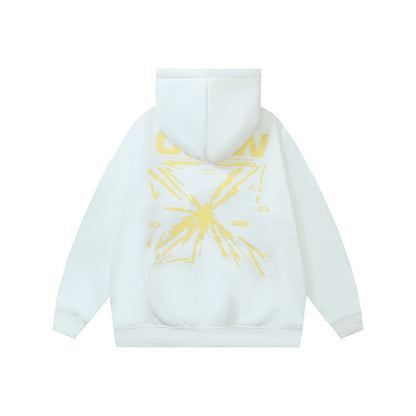 OFF Oversized Pullover Hoodie Light Luxury Station