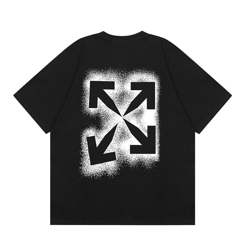 OFF New Printed T-Shirt Light Luxury Station