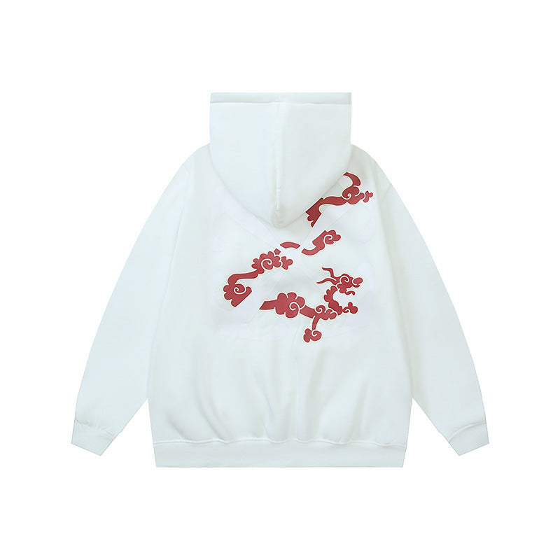 OFF Oversized Pullover Hoodie Light Luxury Station