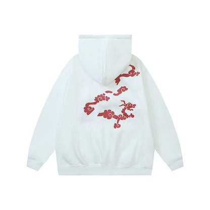 OFF Oversized Pullover Hoodie Light Luxury Station