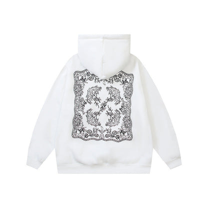 OFF Oversized Pullover Hoodie Light Luxury Station