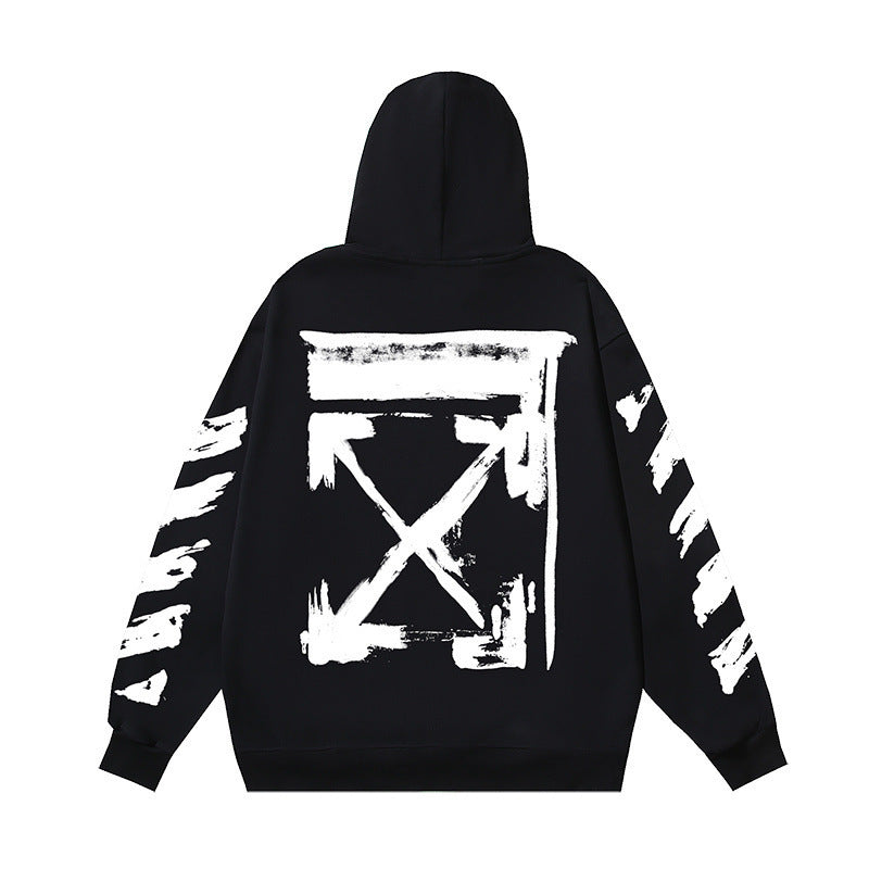 OFF Oversized Pullover Hoodie Light Luxury Station
