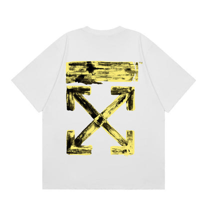 OFF New Printed T-Shirt Light Luxury Station