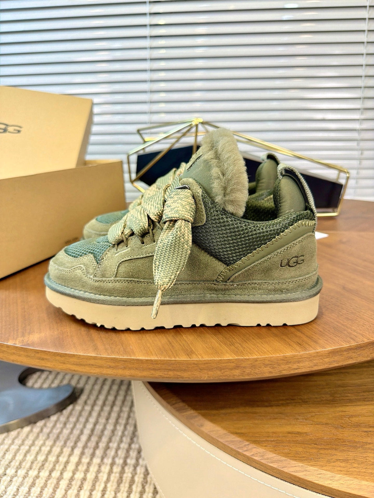 UGG Sage Mel Suede Mesh Low-Top Shoes - product view 5