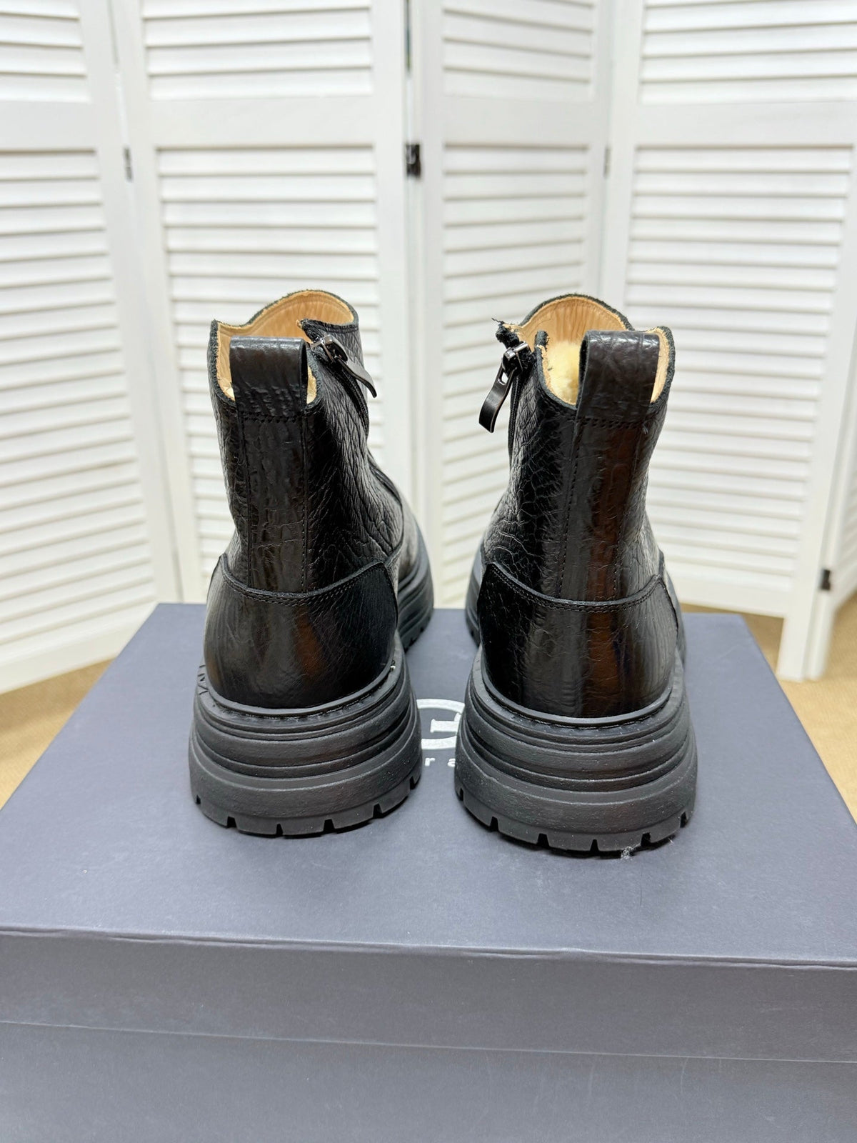 UGG Black Leather Chelsea Boots - product view 8