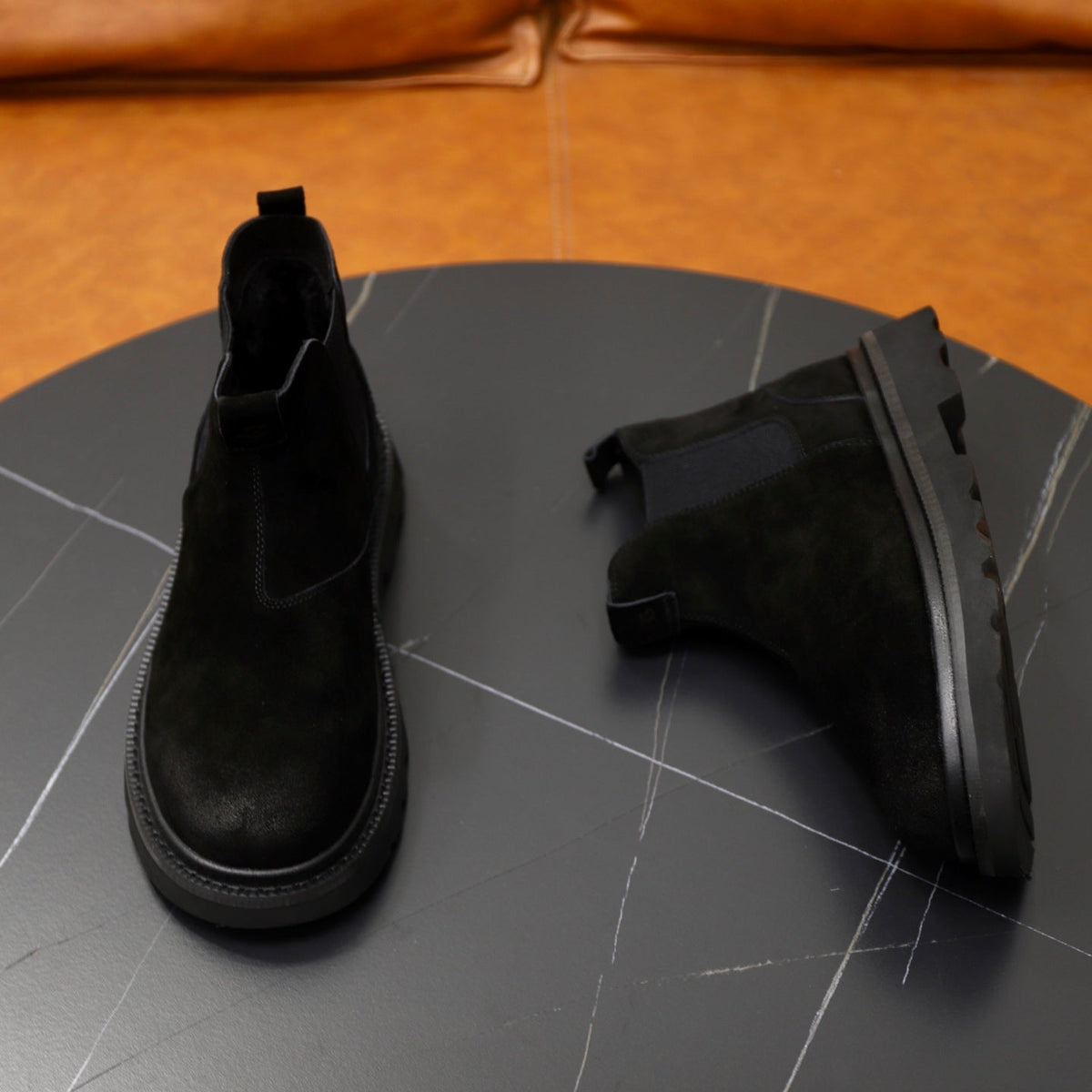 UGG Black Suede Chelsea Casual Shoes - product view 7