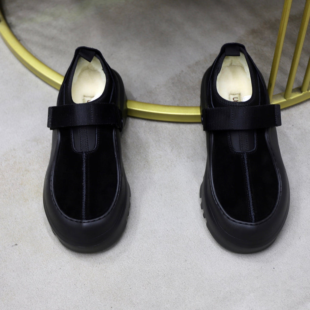 UGG Black Strap Platform Casual Shoes - product view 4