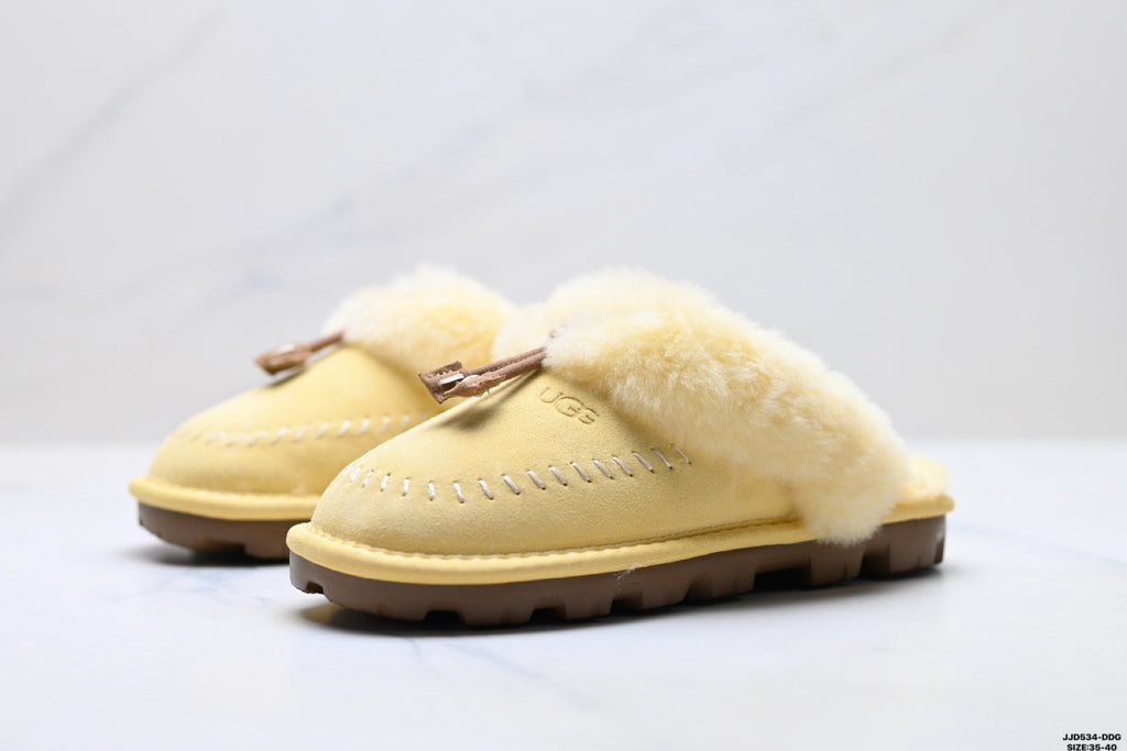 UGG Slipper Evolution Shearling Closed-Toe Slippers - product image 5