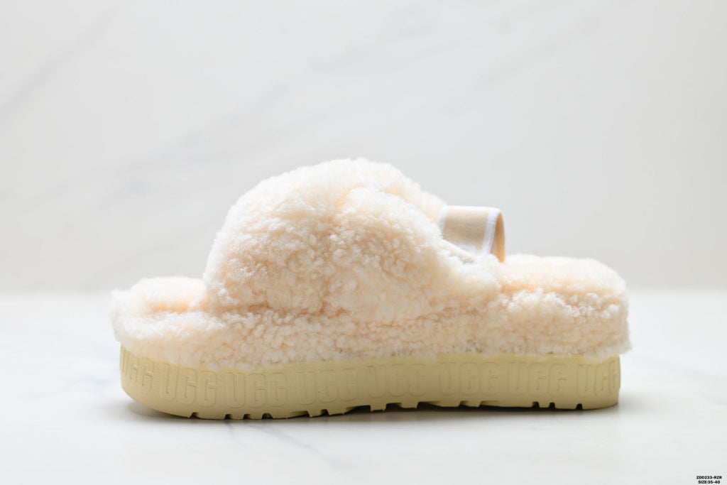 UGG Slipper Evolution Fluffy Platform Slides - product image 4