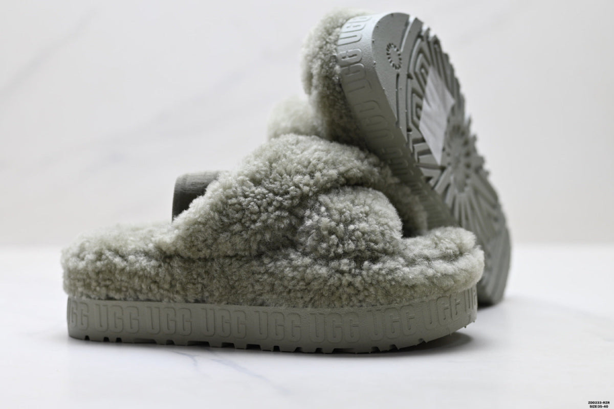 UGG Slipper Evolution Fluffy Platform Slides - product image 6
