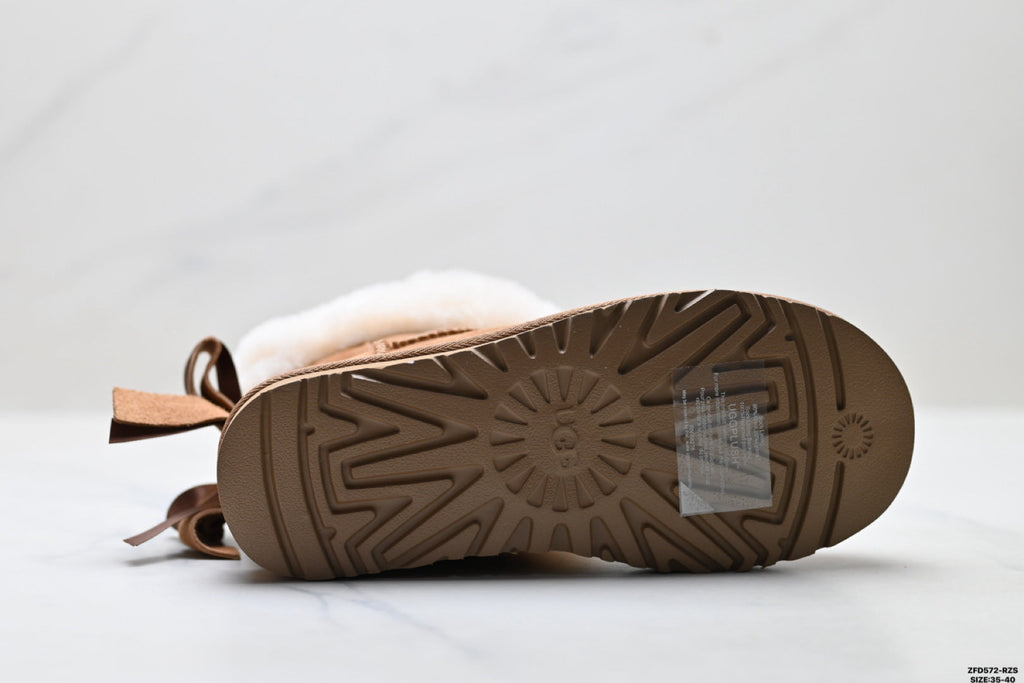 UGG Classic Ultra Mini Bow Ankle Boots - product image 9