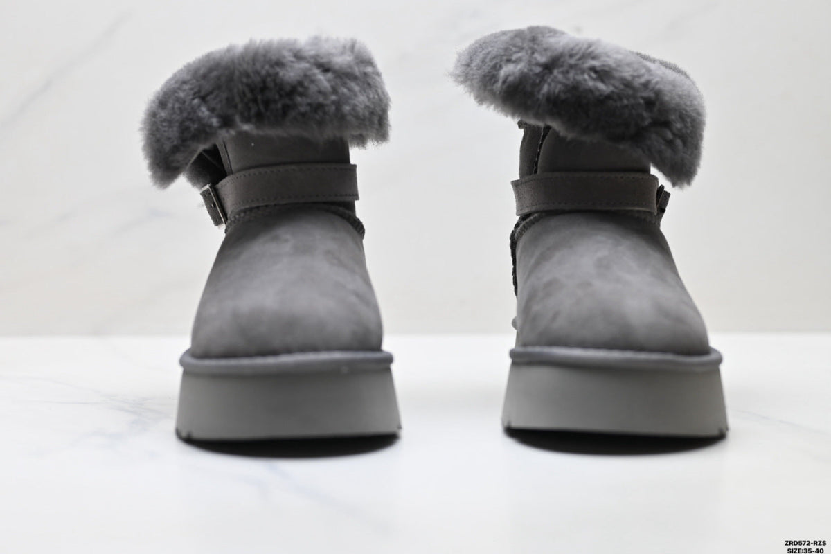 UGG Classic Mini Heritage Fluff Buckle Boots - product image 8