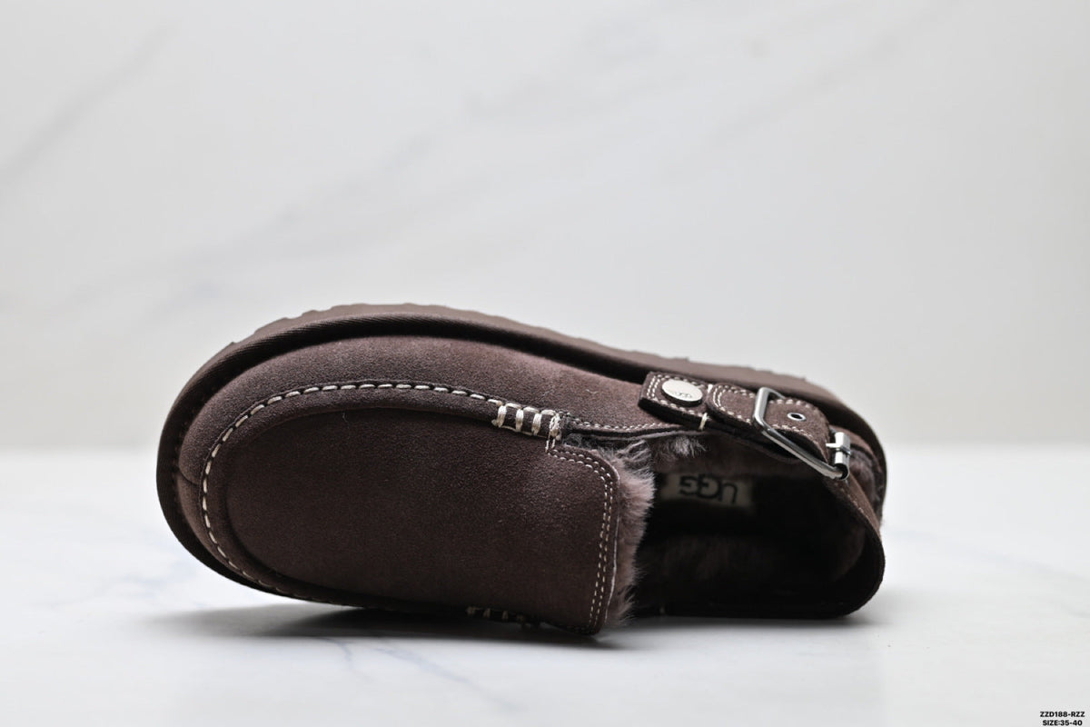 UGG Golden Family Shearling Buckle Clogs - product image 3
