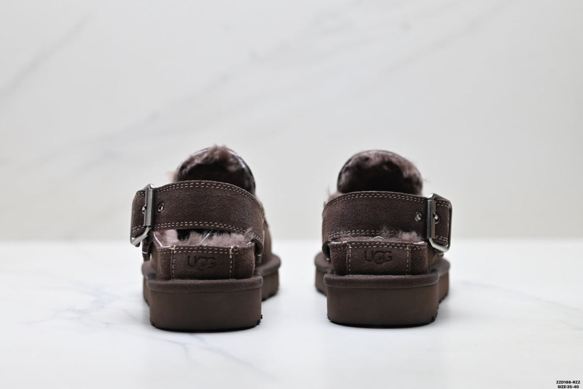 UGG Golden Family Shearling Buckle Clogs - product image 7