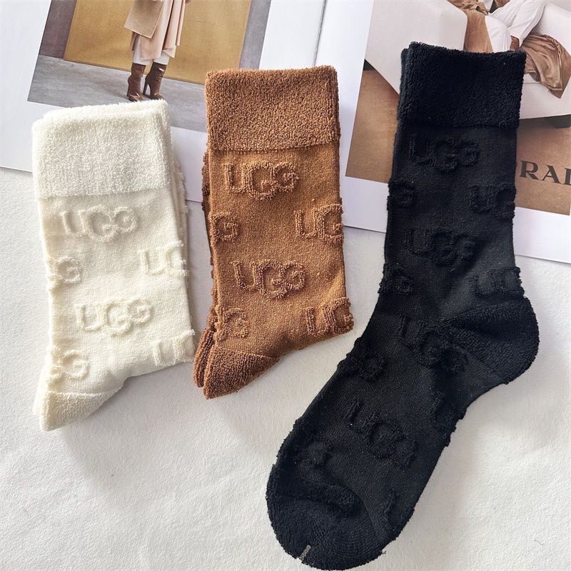 UGG Reverse-Knit Thermal Crew Sock Set - product image 5