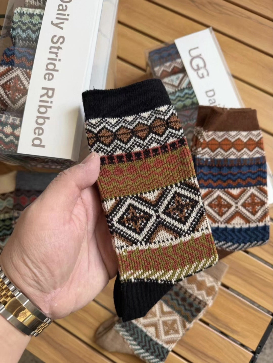 UGG Nordic Fine-Wool Winter Sock Gift Set - product image 2