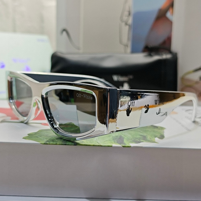OFF-Whlte Arrow logo sunglasses#002 4-Bar
